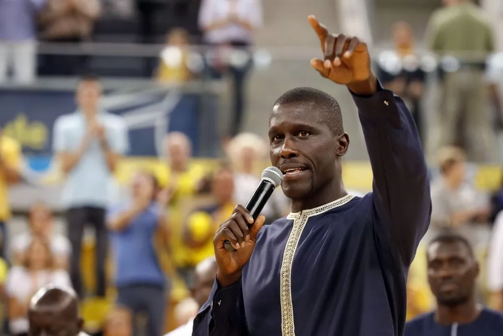 El presidente del CB Gran Canaria, 'Granca', Sitapha Savané. / EFE