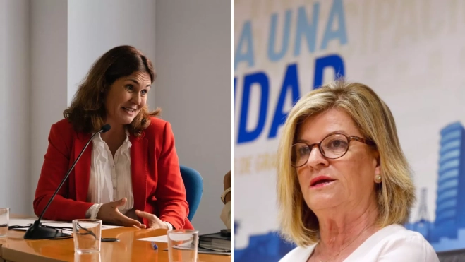 Jimena Delgado e Inmaculada Medina / MONTAJE AH Jimena Delgado e Inmaculada Medina / MONTAJE AH