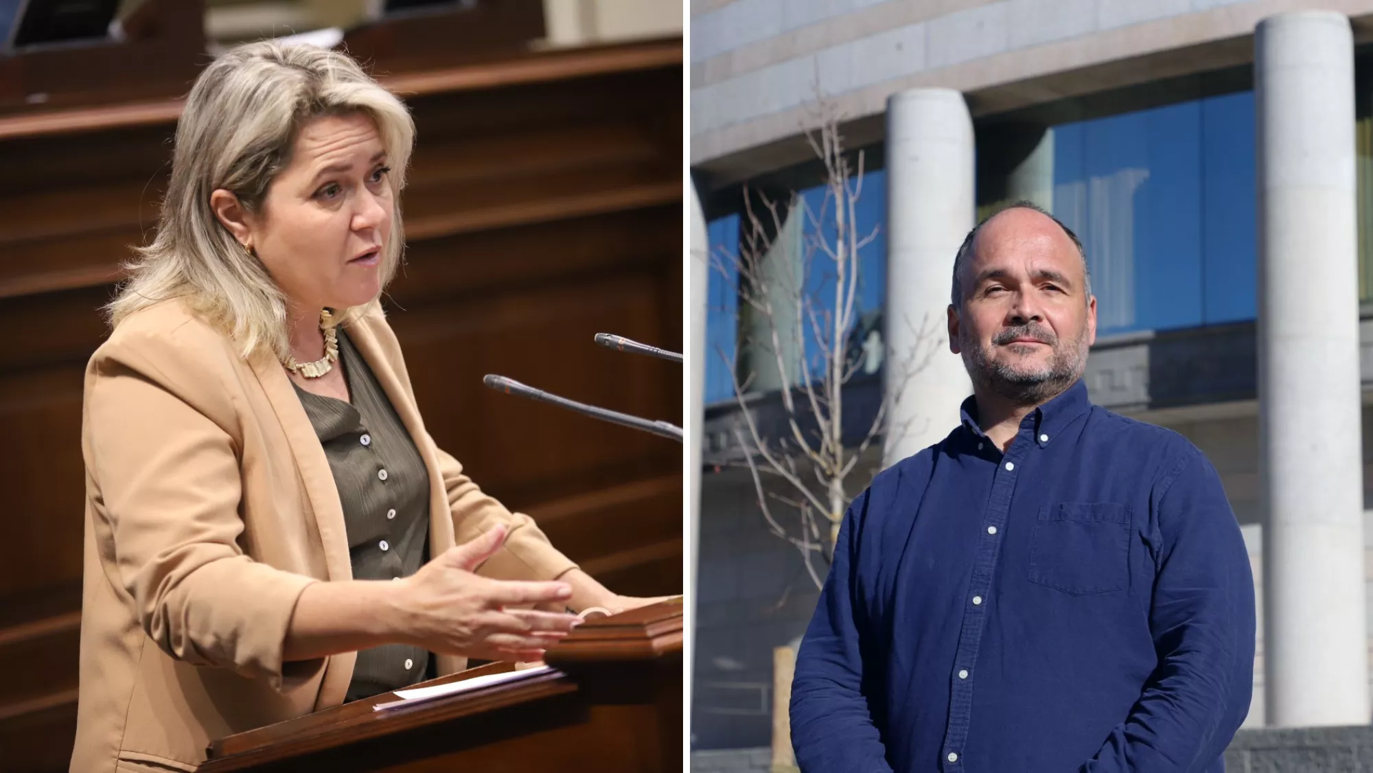 Alicia Vanoostende y José Antonio Valbuena / PSOE