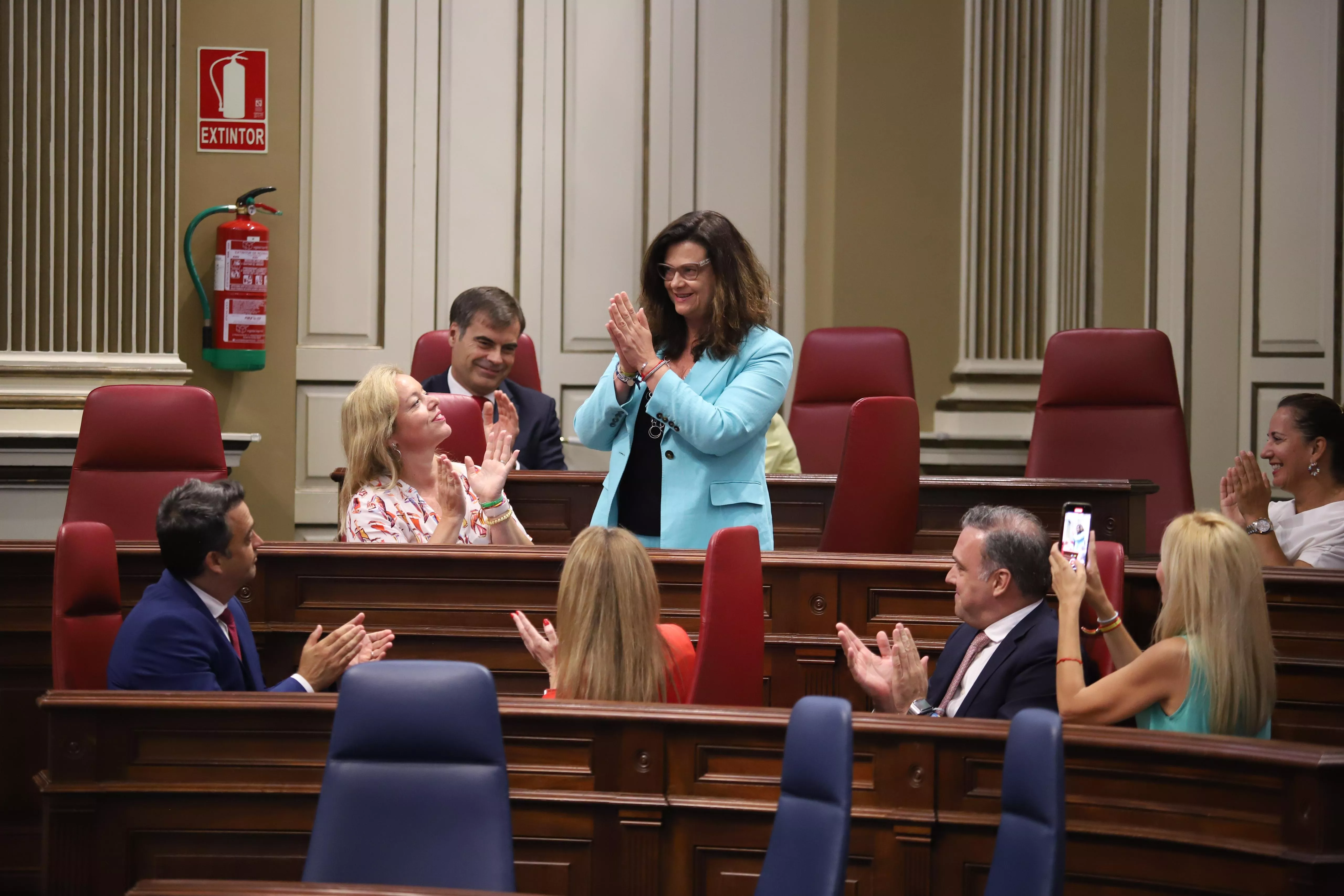  Rosa Viera Fernández, nueva representante de la Comunidad Autónoma de Canarias en el Senado . / CEDIDA