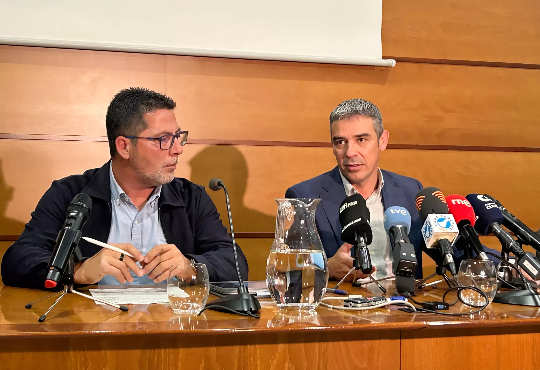 Andrés Díaz Matoso y Narvay Quintero. / GOBIERNO DE CANARIAS