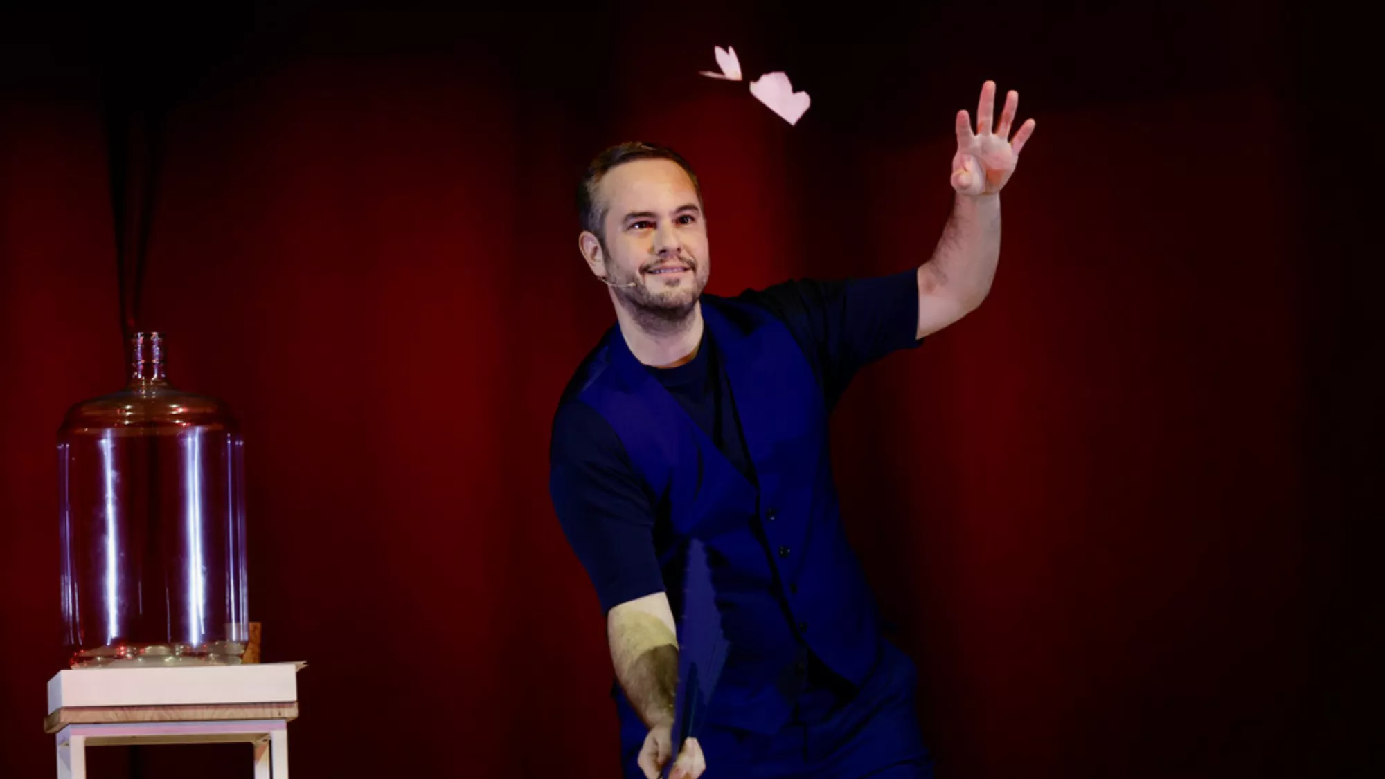El ilusionista Jorge Blass. / CEDIDA El ilusionista Jorge Blass. / CEDIDA