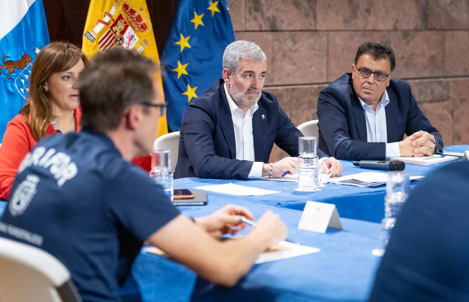 Imagen del comité INFOCA de este miércoles sobre el riesgo de incendios. / GOBIERNO DE CANARIAS Imagen del comité INFOCA de este miércoles sobre el riesgo de incendios. / GOBIERNO DE CANARIAS