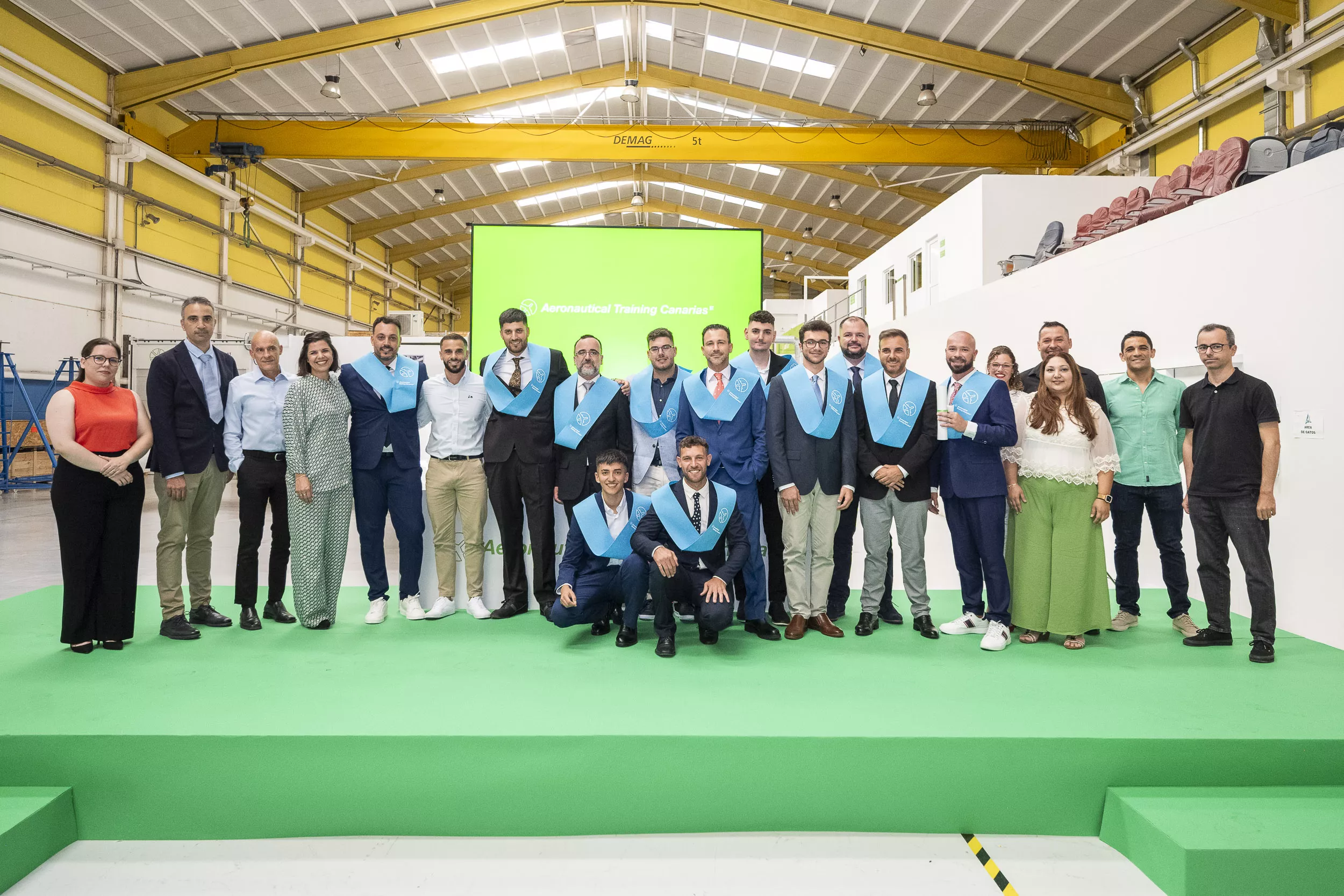 Imagen de la orla de Binter. / BINTER