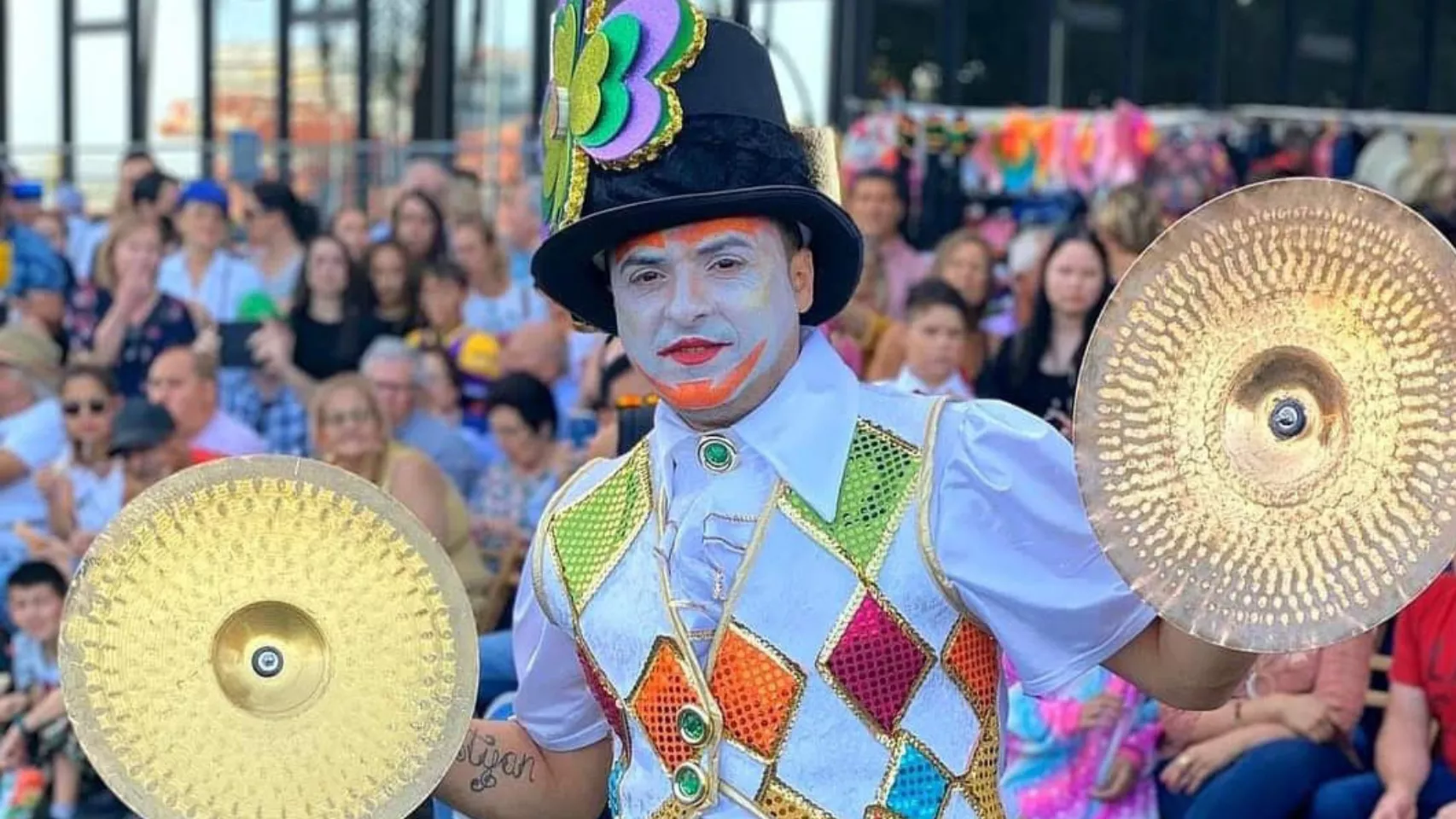 El murguero Javier García. / CEDIDA