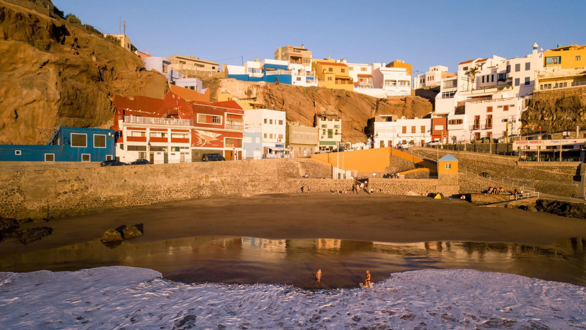 Imagen de la playa de Sardina, ideal para celebrar la noche de San Juan / HOLA ISLAS CANARIAS
