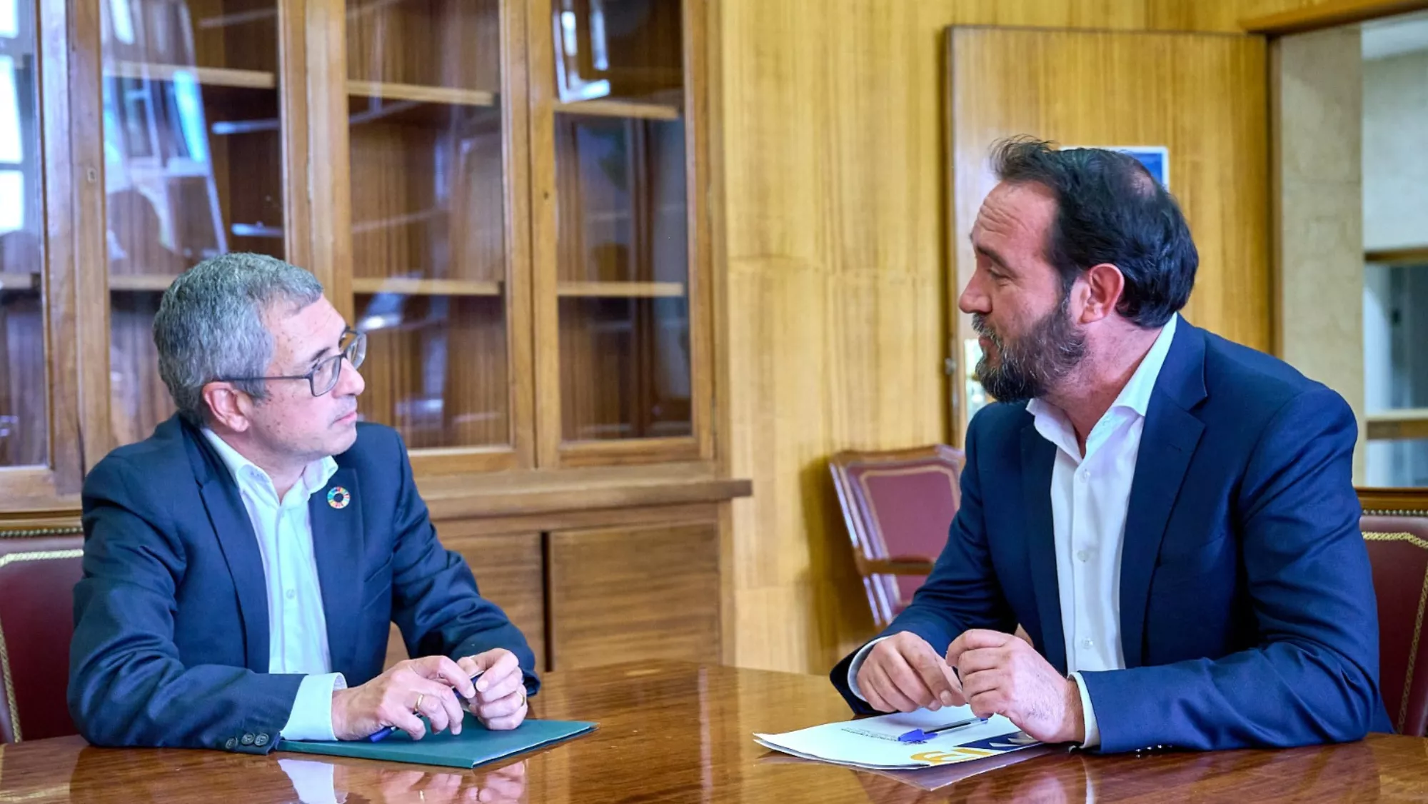 Hugo Morán y Marcos José Lorenzo / MITECO 