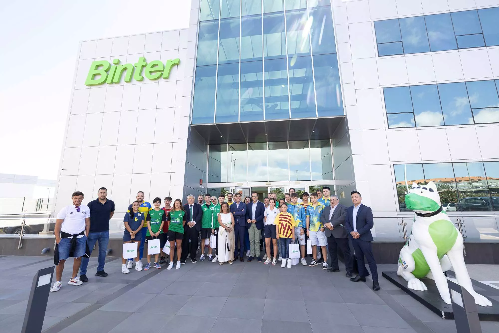 Presentación de la tarifa deportista de Binter. / CEDIDA