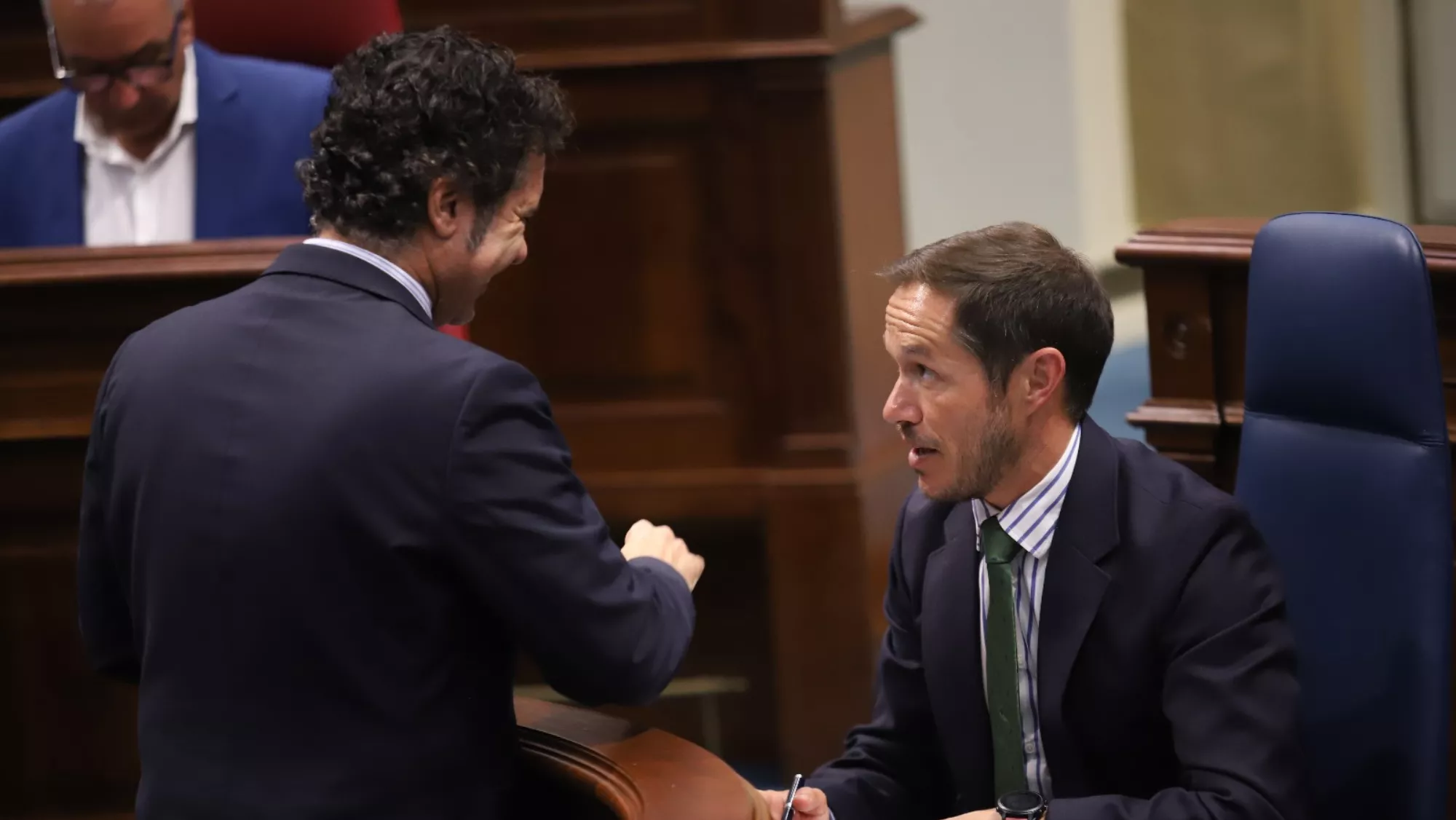 Jesús Ramos y H. Zapata / PARLAMENTO DE CANARIAS