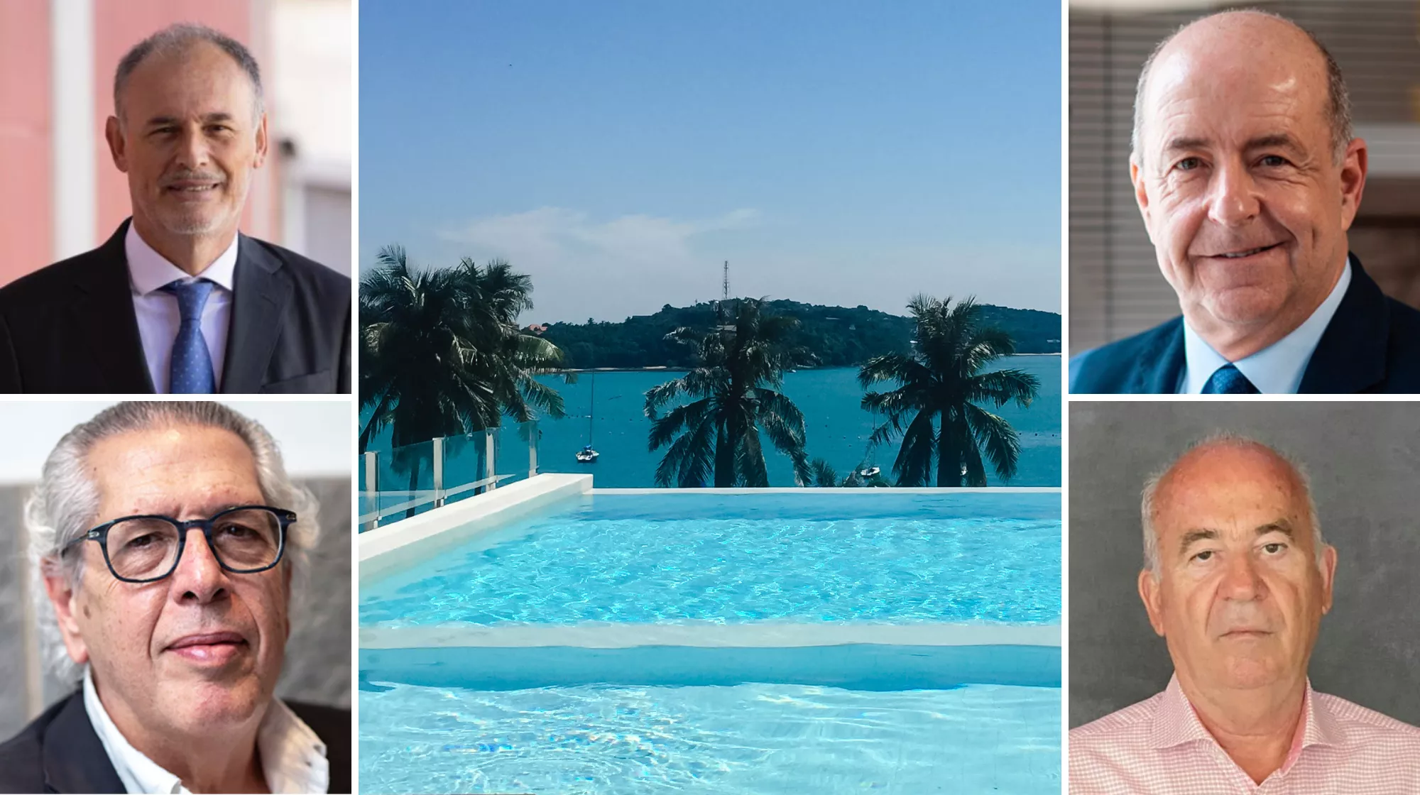 Rafael Méndez, Pedro Ortega, Miguel Saavedra y Juan Cabrera./ Freepik - Parque Tecnológico de Energía Solar de Gran Canaria