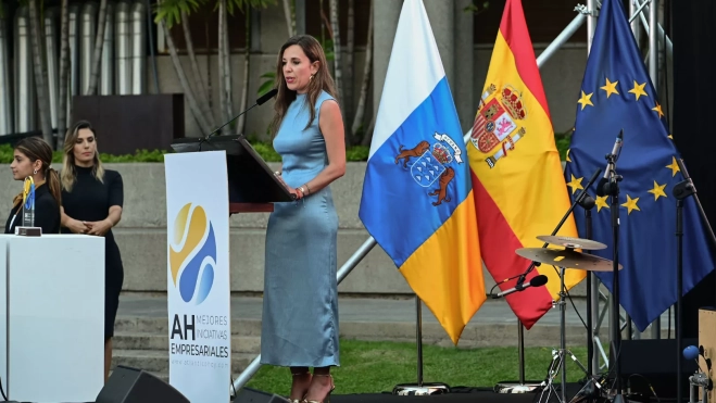 La consejera de Turismo y Empleo del Gobierno de Canarias, Jessica de León. / ALEJO RUÍZ La consejera de Turismo y Empleo del Gobierno de Canarias, Jessica de León. / ALEJO RUÍZ