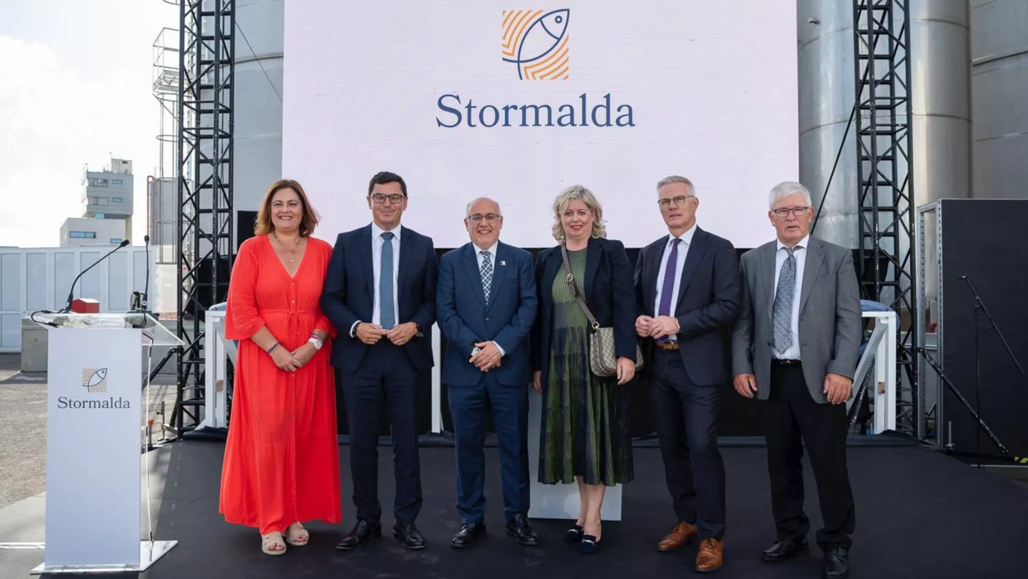 Inauguración de la nueva empresa Stormalda, dedicada a la importación de aceites de pescado / AUTORIDAD PORTUARIA DE LAS PALMAS