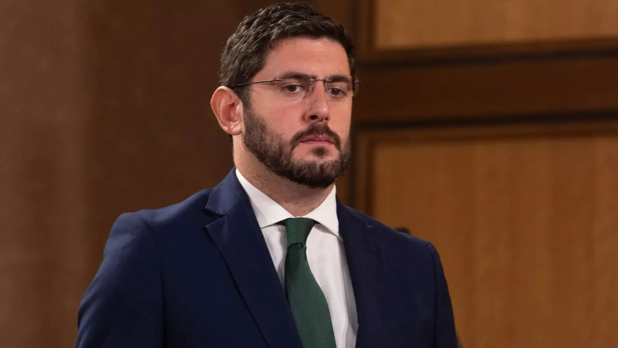 Alejandro Nolasco, vicepresidente de Aragón de Vox./ José Miguel Marco