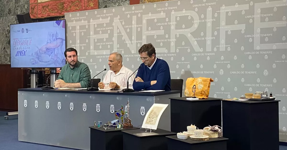 Presentación de los talleres de artesanía en Tenerife. / ATLÁNTICO HOY - ALBA MARICHAL