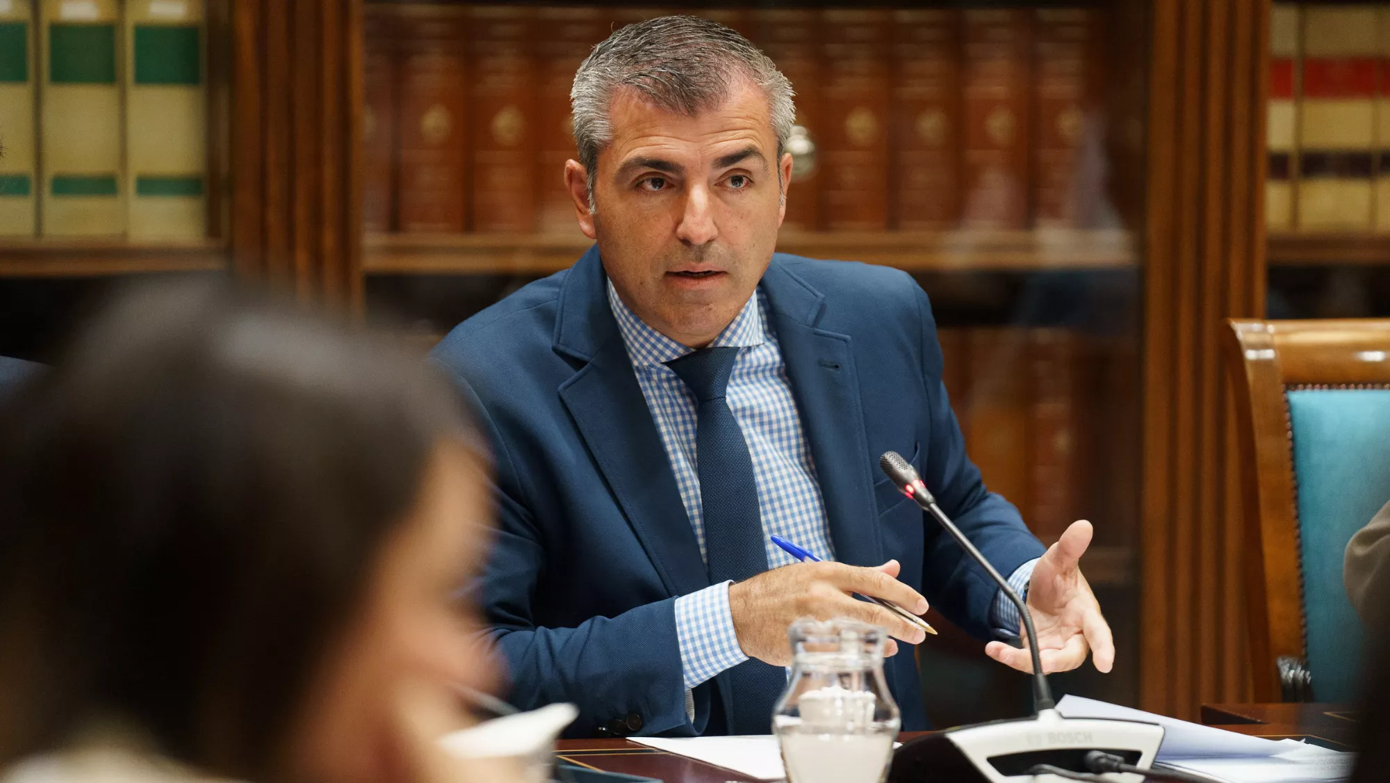 Manuel Domínguez, vicepresidente del Gobierno de Canarias. / EFE - RAMÓN DE LA ROCHA