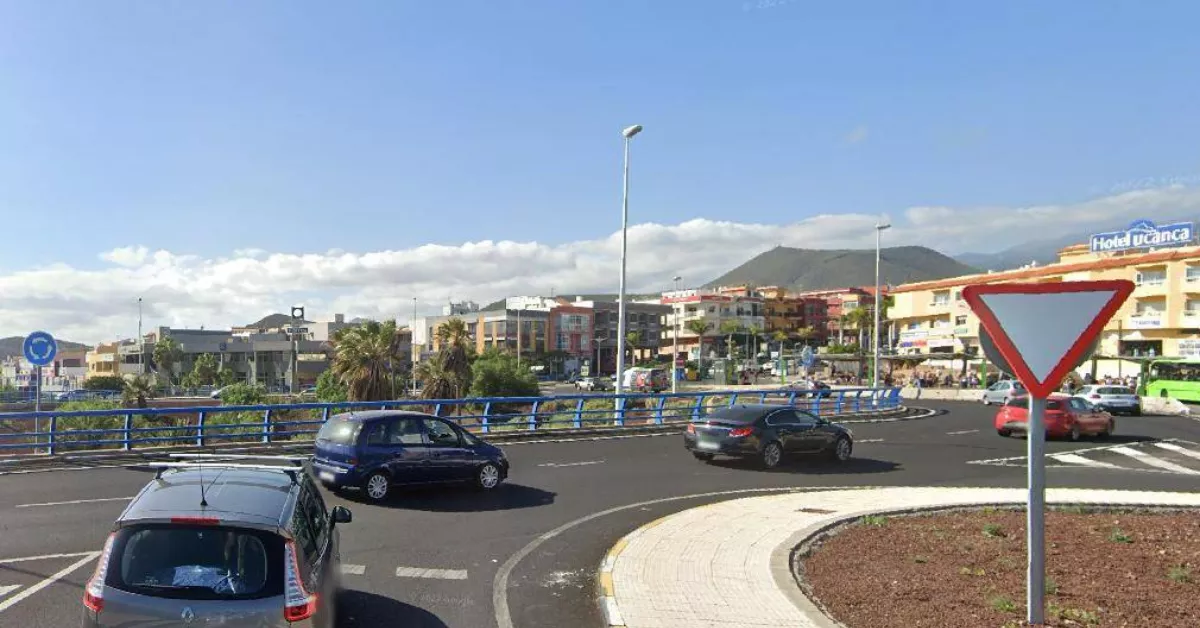 Imagen de la rotonda de San Isidro / CABILDO DE TENERIFE