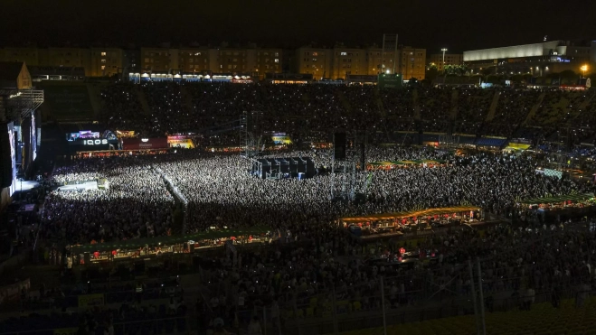 El estadio de Gran Canaria, a reventar con el concierto de Maná en el Granca Live Fest./ EFE - ÁNGEL MEDINA El estadio de Gran Canaria, a reventar con el concierto de Maná en el Granca Live Fest./ EFE - ÁNGEL MEDINA