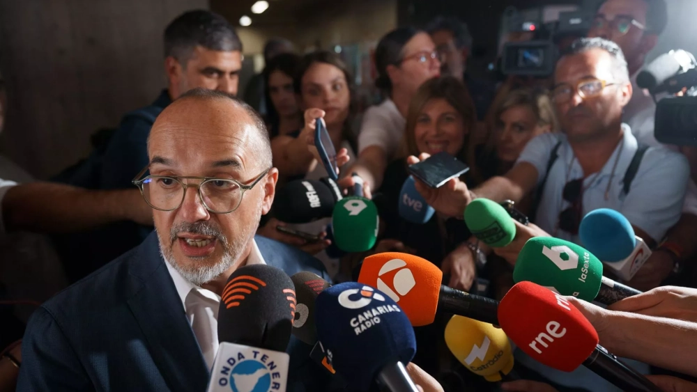 El conseller de Derechos Sociales de Cataluña, Carles Campuzano./ EFE El conseller de Derechos Sociales de Cataluña, Carles Campuzano./ EFE