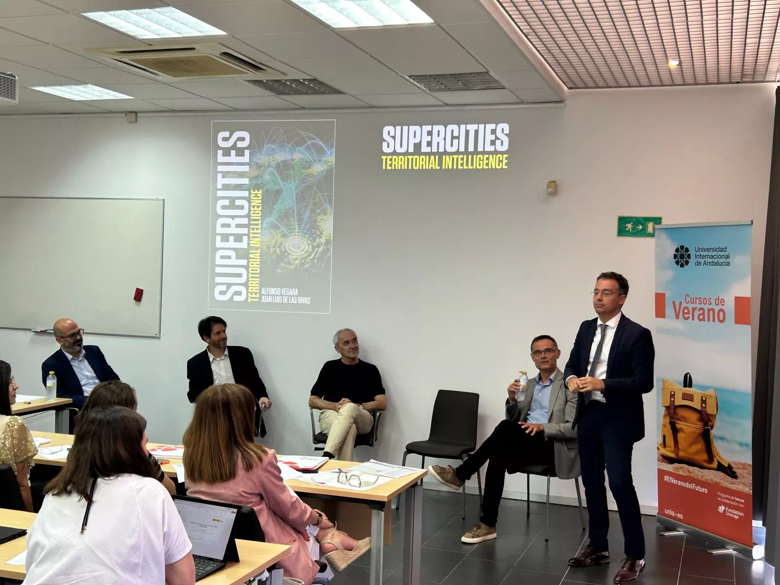 Carlos Tarife en el encuentro de verano “El papel de las fundaciones en una sociedad de transformación”./ CEDIDA