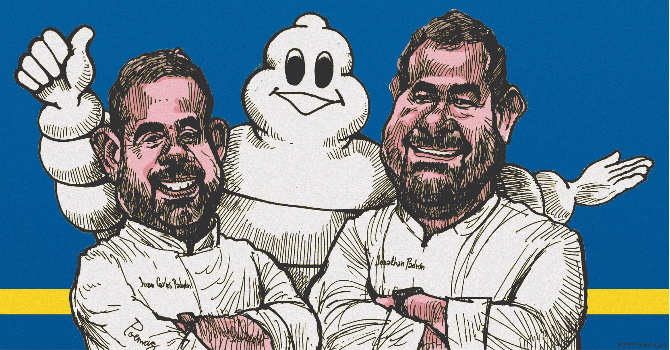 Juan Carlos y Jonathan Padrón, que tienen la receta de la felicidad, por Farruqo.