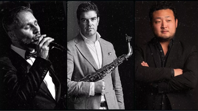 El quinteto Sven Rozier & Tom van der Zaal./ El quinteto Sven Rozier & Tom van der Zaal./
