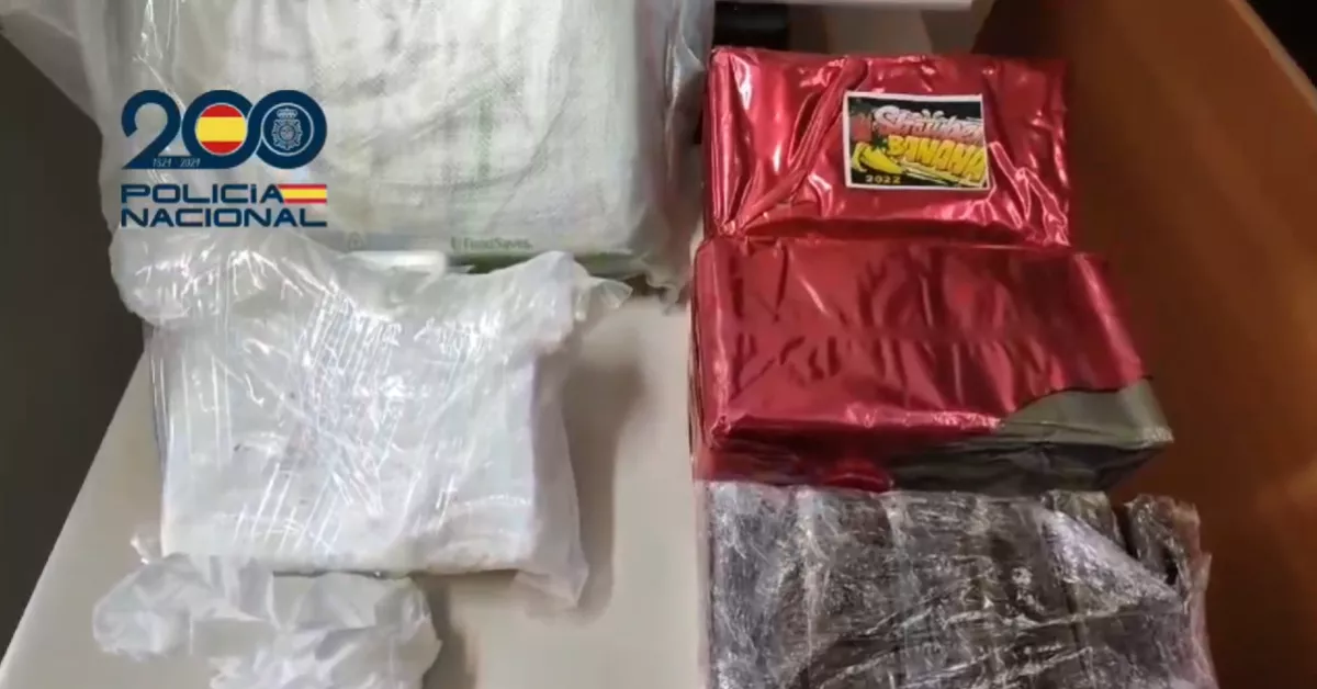 Desmantelan red de drogas en Telde: tres detenidos y más de 600 kilos de hachís y cocaína incautados. En la imagen de archivo, droga incautada por la Policía Nacional. / AH Desmantelan red de drogas en Telde: tres detenidos y más de 600 kilos de hachís y cocaína incautados. En la imagen de archivo, droga incautada por la Policía Nacional. / AH