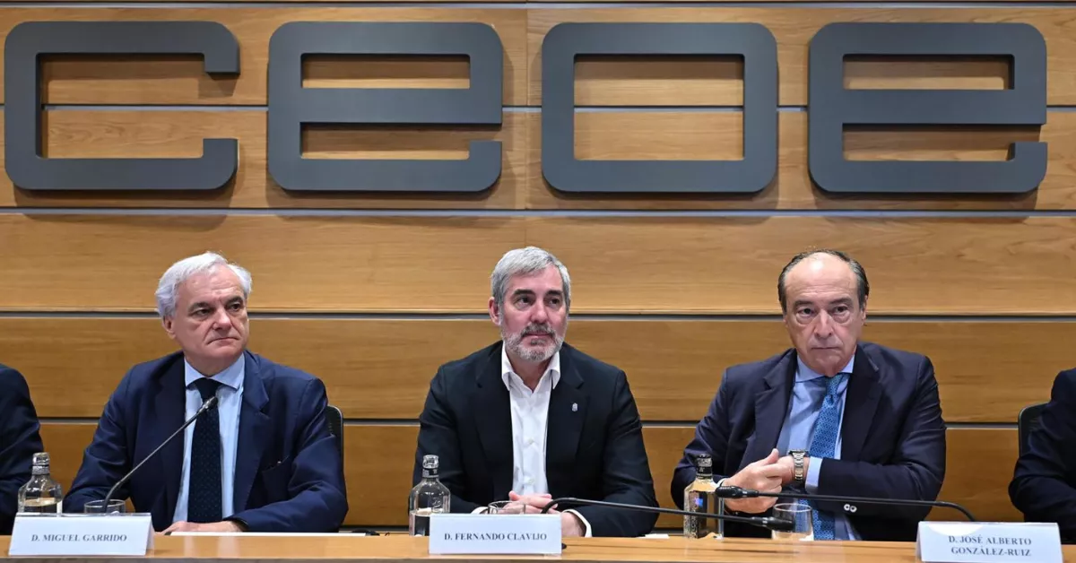 Imagen de Fernando Clavijo en el Foro Empresarial Ibero Africano 2024 / GOBIERNO DE CANARIAS