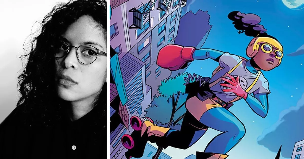 La dibujante de cómics Natacha Bustos trabaja ahora en Marvel, siendo una de las principales autoras en España / MONTAJE AH