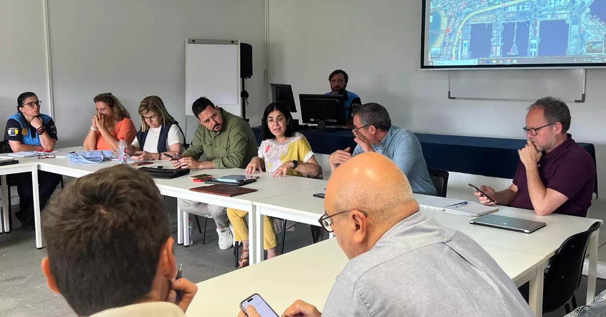 Reunión para coordinar las intervenciones que se desarrollan en el entorno del Puerto / AYUNTAMIENTO DE LAS PALMAS DE GRAN CANARIA