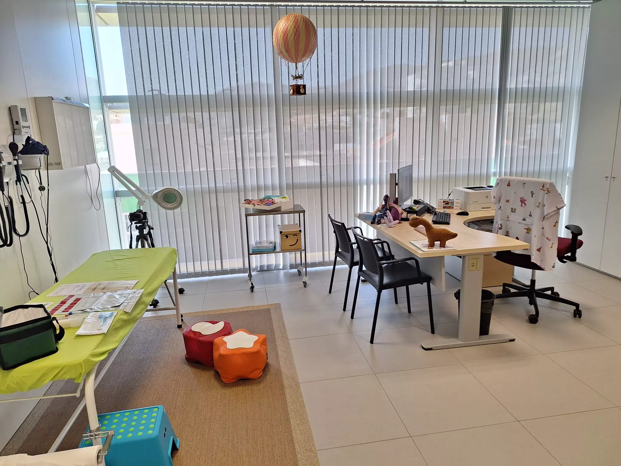 Una de las estancias del Juzgado de Violencia sobre la Infancia de Las Palmas. / AH