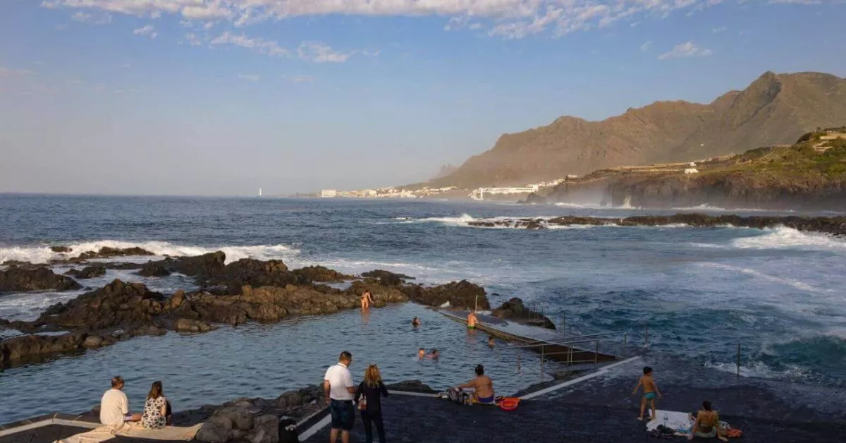 Piscina natural de Jover, en la costa del municipio de San Cristóbal de La Laguna./ ISLAS CANARIAS.