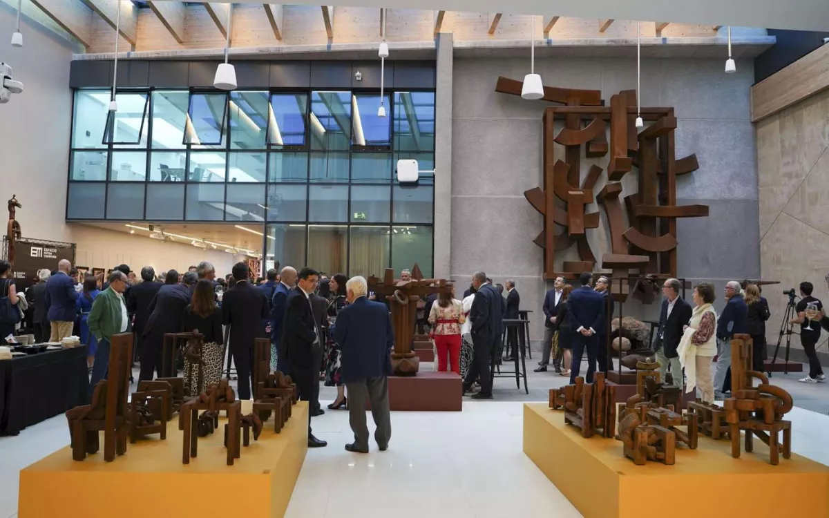 Imagen del Espacio Mutua Tinerfeña durante su acto de inauguración. / AH