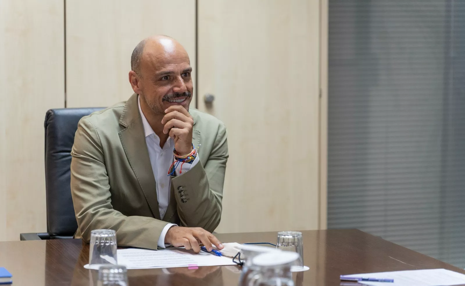 Alfonso Cabello, viceconsejero de Presidencia del Gobierno de Canarias y presidente de Proexca. / AH