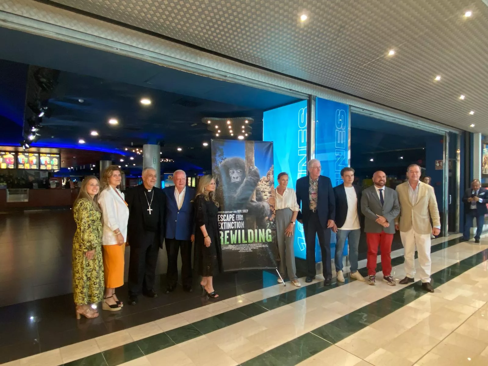 Presentación del documental 'Escape From Extinction Rewilding' de la mano de Loro Parque. / ATLÁNTICO HOY - ALBA MARICHAL