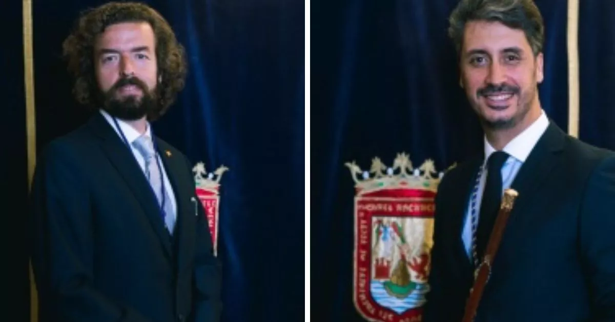 El edil de Vox, Manuel Alejandro Rodríguez Pardo, yv el alcalde de La Laguna, Luis Yeray Gutiérrez / MONTAJE AH