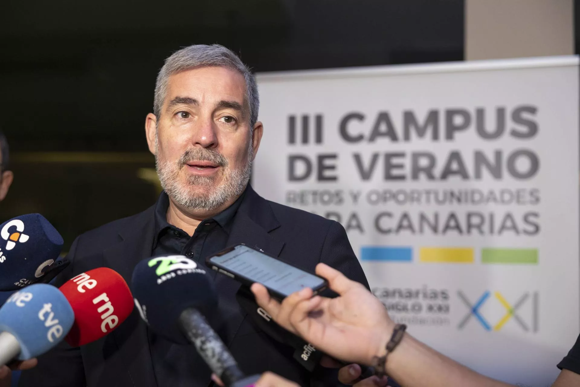 El presidente de Canarias, Fernando Clavijo./ EFE - MIGUEL BARRETO