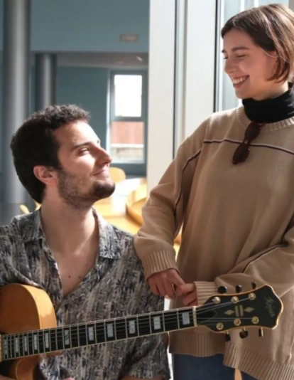 Sara Lilu y Alesander Peña./ CEDIDA Sara Lilu y Alesander Peña./ CEDIDA