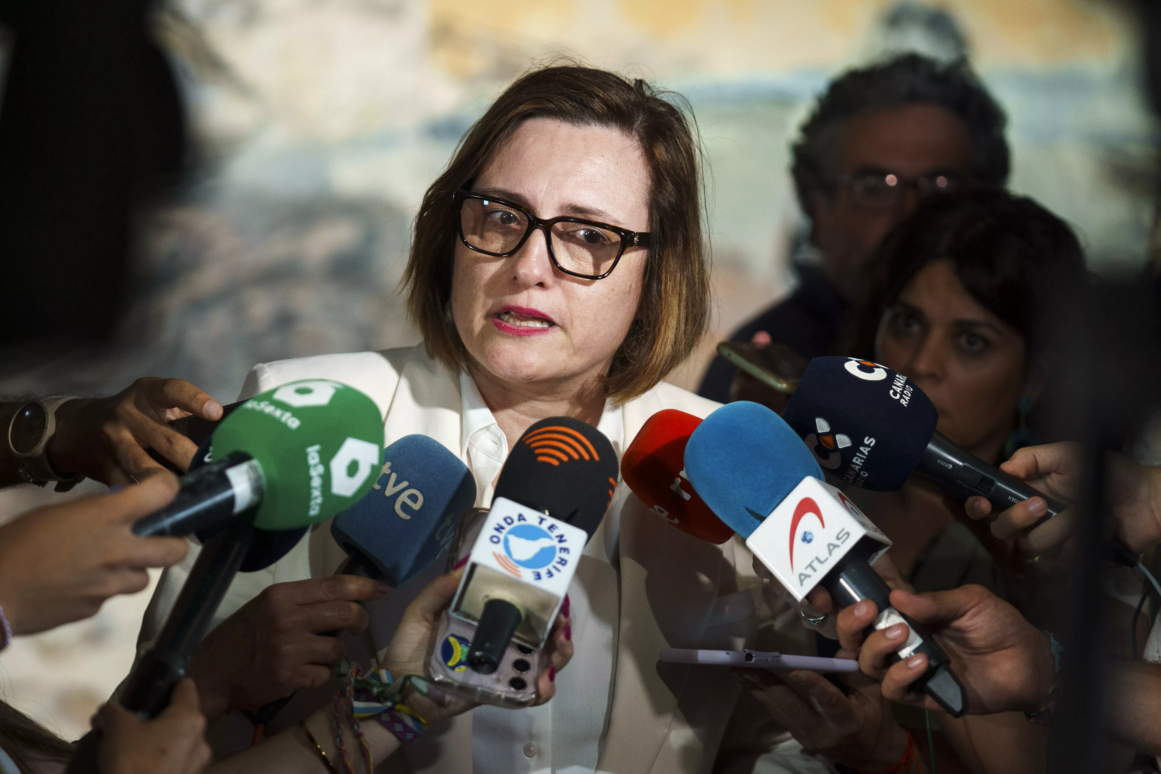 La consejera de Bienestar Social, Candelaria Delgado. / EFE