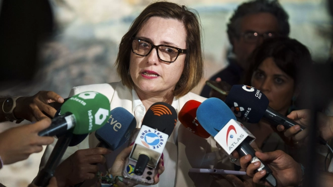 La consejera de Bienestar Social, Candelaria Delgado. / EFE La consejera de Bienestar Social, Candelaria Delgado. / EFE