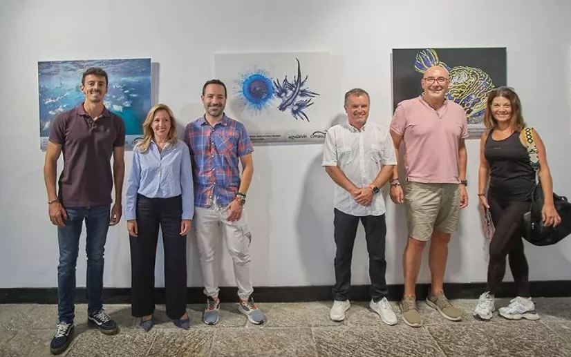 Presentación de la exposición fotográfica de Cimasub / CABILDO DE TENERIFE