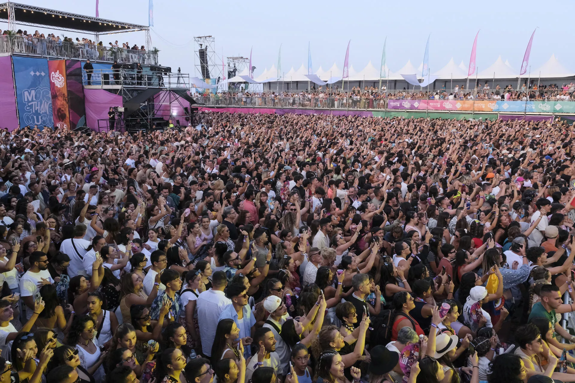 Uno de los ejemplos de gran formato cultural, el Cook Music Fest 2024 / ALBERTO VALDÉS