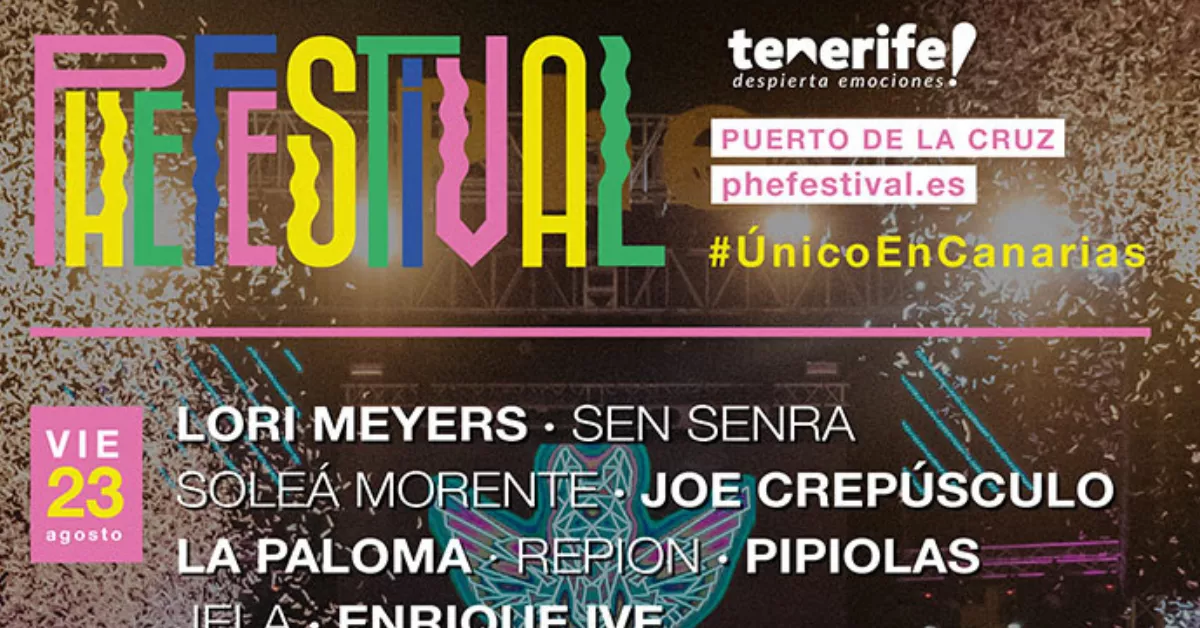 Cartel del Phe Festival.  CEDIDA