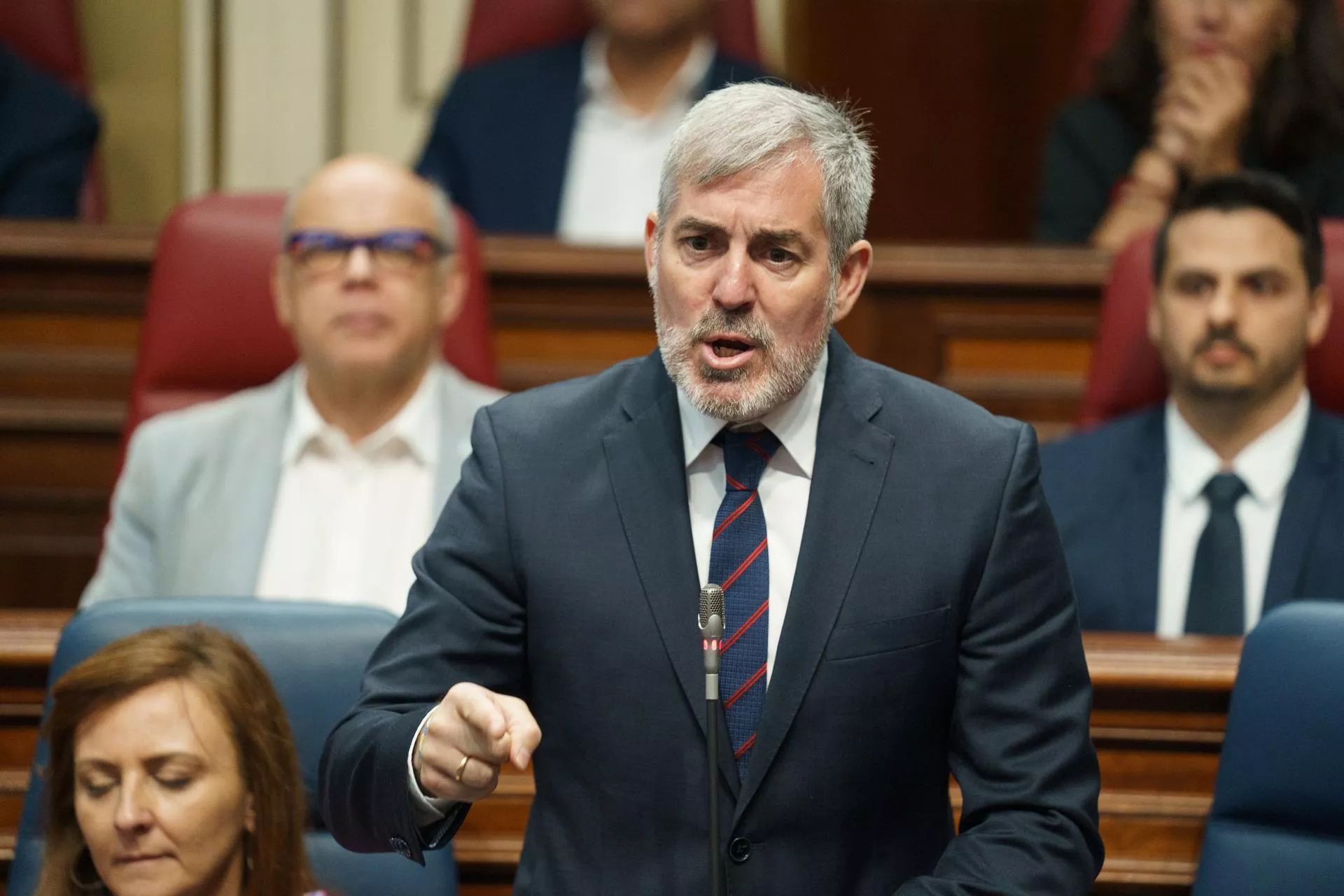  El presidente de Canarias, Fernando Clavijo. / EFE - RAMÓN DE LA ROCHA