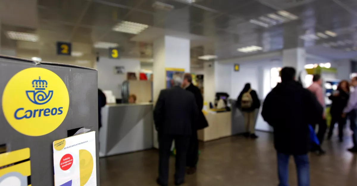 Una oficina de Correos / EFE