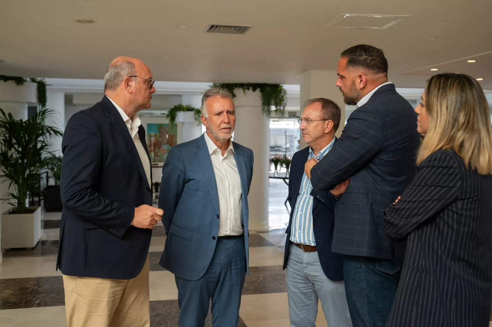 Visita a la isla de La Palma. / GOBIERNO