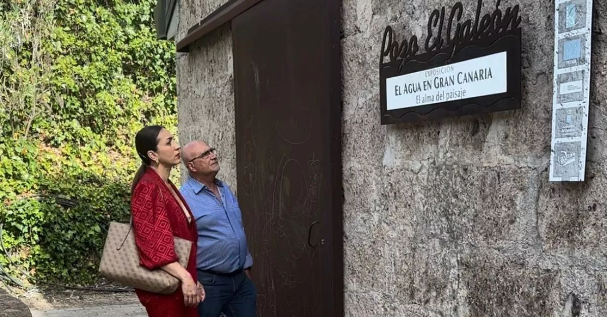 La portavoz de CC en el Cabildo de Gran Canaria, Vidina Cabrera, visita la Finca de El Galeón / CEDIDA