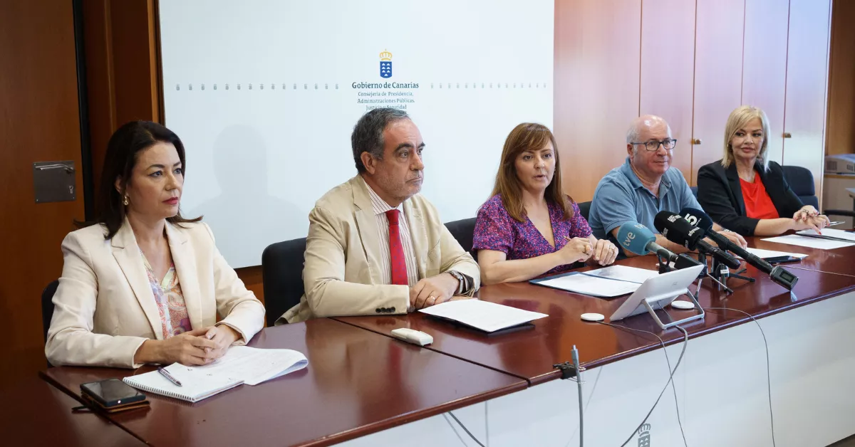 La consejera de Presidencia, Administraciones Públicas, Justicia y Seguridad del Gobierno de Canarias, Nieves Lady Barreto / EFE - RAMÓN DE LA ROCHA