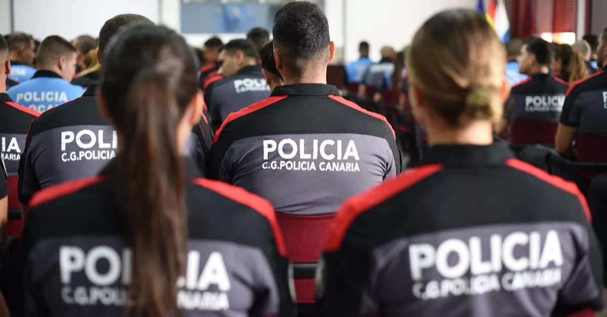 Agentes de la Policía Autonómica. / GOBIERNO DE CANARIAS