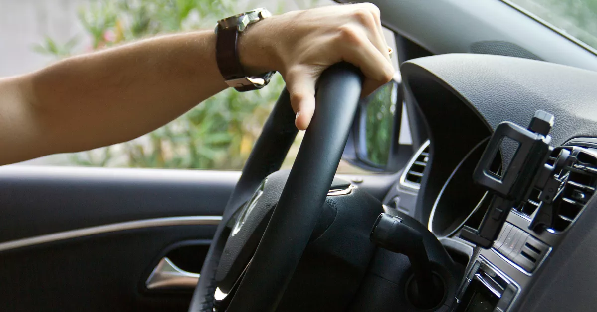 Imagen de una persona que conduce / AH Imagen de una persona que conduce / AH