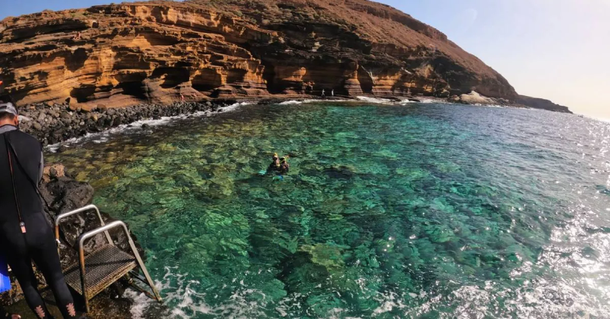 Imagen de la cala secreta en Tenerife / HOTEL PRINCESS